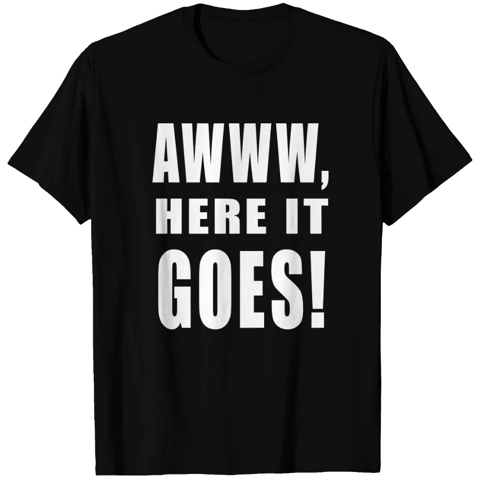 T-shirt Awww Here It Goes - Kenan And Kel, Nickelodeon — T-shirts pour hommes