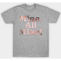 T-shirt Mine All Mine pour hommes - Noir — T-shirts pour hommes