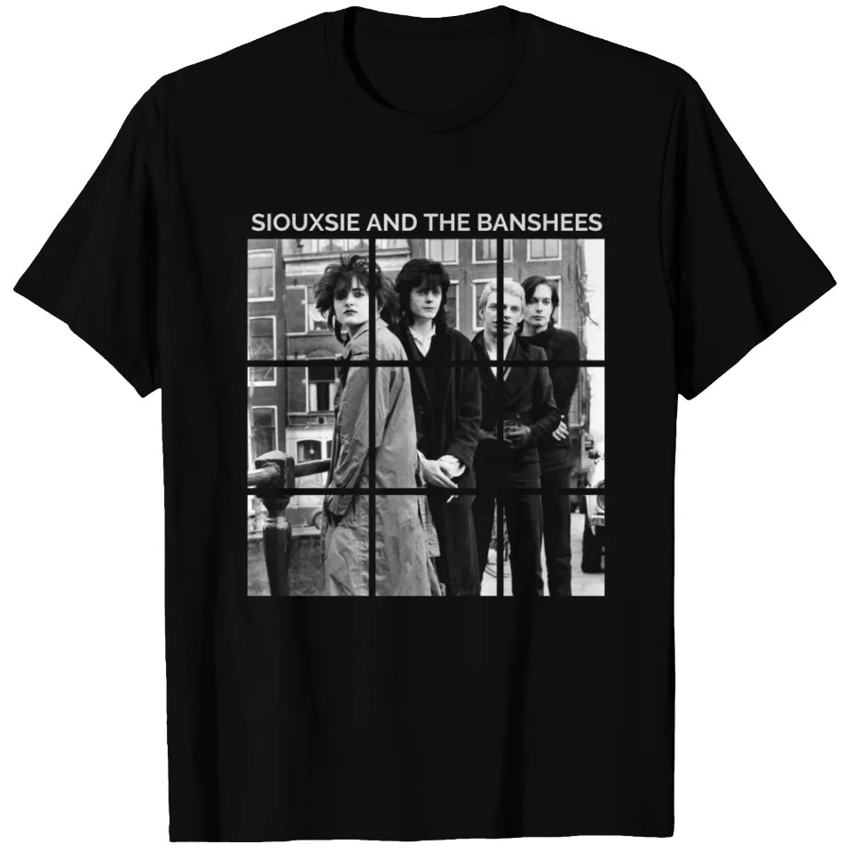 Siouxsie And The Banshees 90s Vintage Photo T-Shirt for Men — Mens T Shirts