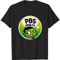 T-shirt PBS Adults 90s pour hommes en noir — T-shirts pour hommes