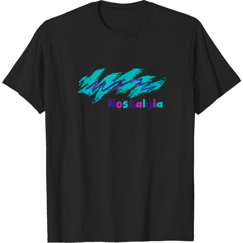 T-shirt Nostalgia 90's Cup pour hommes en noir — T-shirts pour hommes