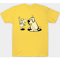 T-shirt pour hommes Tom Terrific et Manfred le chien merveilleux