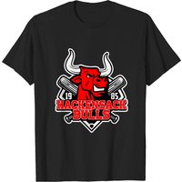 Hackensack Bulls Movies T-Shirt for Men in Black — Mens T Shirts
