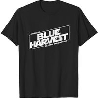 T-shirt Blue Harvest Movies pour hommes en noir