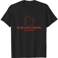 T-shirt Noir pour Hommes Movies de New Line Cinema