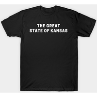 T-shirt pour hommes Kansas State - Noir