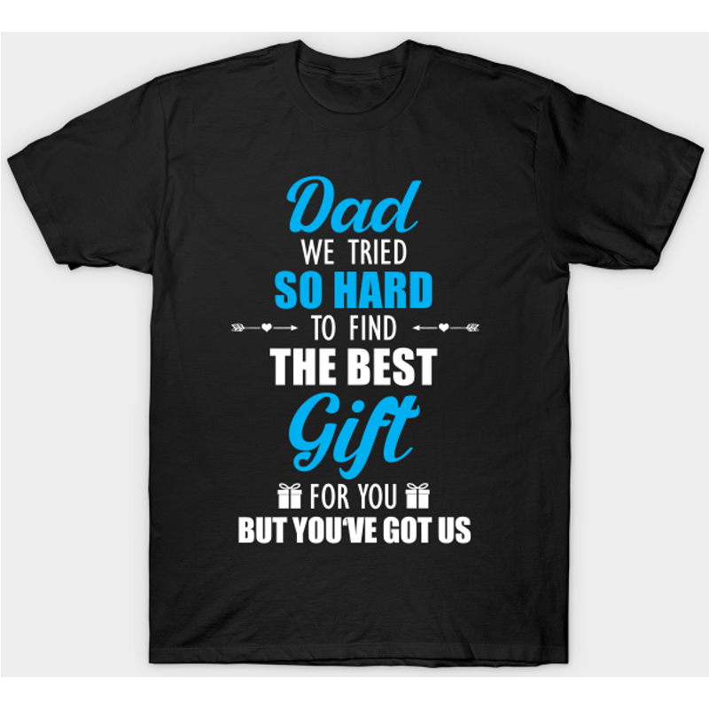 T-shirt Cadeau d'anniversaire pour Papa - Noir — T-shirts pour hommes