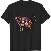 Men's Cat T-Shirt for Men in Black — Mens T Shirts