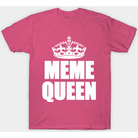 T-shirt pour hommes Meme Queen - Noir