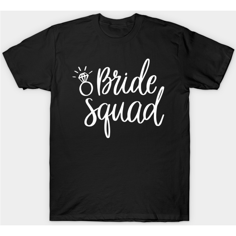 T-shirt pour hommes Bride Squad en bleu royal — T-shirts pour hommes