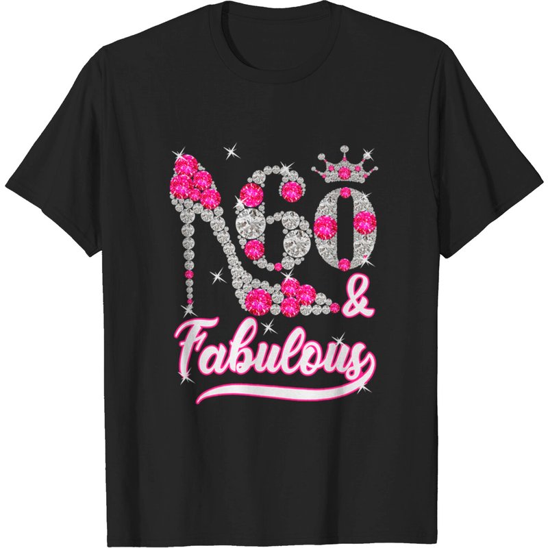 T-shirt cadeau en diamant pour le 60e anniversaire des femmes — T-shirts pour hommes