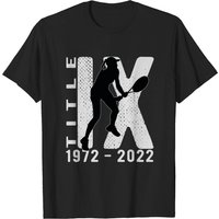 T-shirt de tennis pour hommes du 50e anniversaire de Title IX