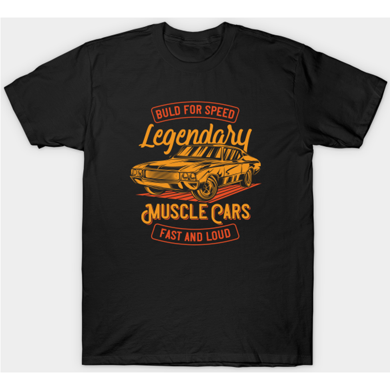 T-shirt Légendaire Muscle Car - Voiture Classique pour Hommes — T-shirts pour hommes