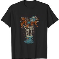 T-shirt pour hommes Tea House - 6 Case en noir