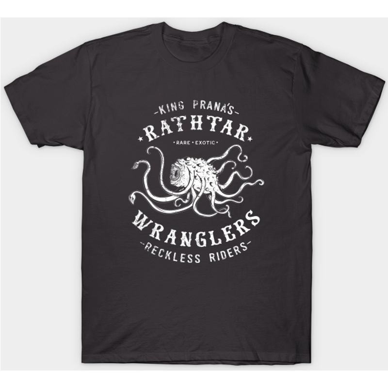 Rathtar Wranglers - Jlane Design T-shirt pour hommes en bleu royal