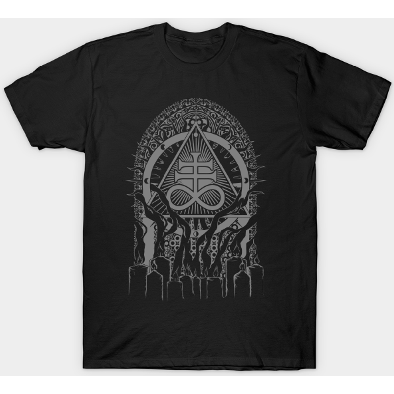 T-shirt pour hommes Occult Candles Design Occulte — T-shirts pour hommes