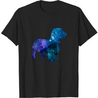 Wirehaired Dachshund Men's T-Shirt in Black