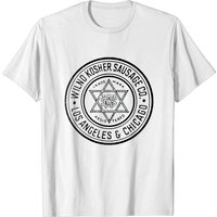 T-shirt pour hommes Wilno Kosher Sausage Co. - Deli juif — T-shirts pour hommes