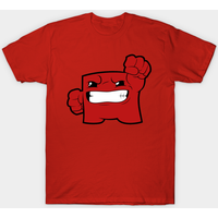 Super Meat Boy Men's T-Shirt in Black