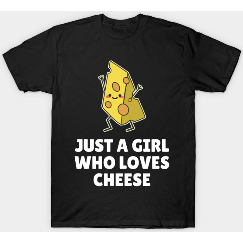 Juste une fille qui aime le fromage - T-shirt — T-shirts pour hommes