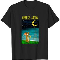 Cheese Moon Cheese Lovers T-Shirt for Men