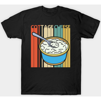 Vintage Cottage Cheese Lover T-Shirt for Men
