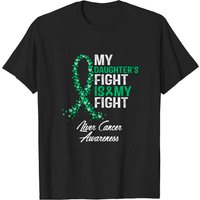 T-shirt pour hommes - Sensibilisation au cancer du foie : Le combat de ma fille est le mien — T-shirts pour hommes