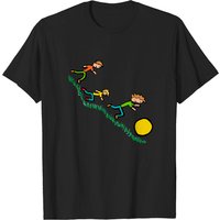 Cheese Rolling Men's T-Shirt in Black — Mens T Shirts