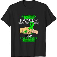 Team Liver Cancer Support T-Shirt for Men — Mens T Shirts