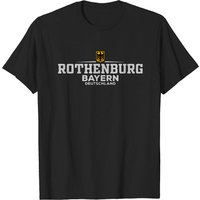 T-shirt pour hommes Rothenburg Bavière Allemagne