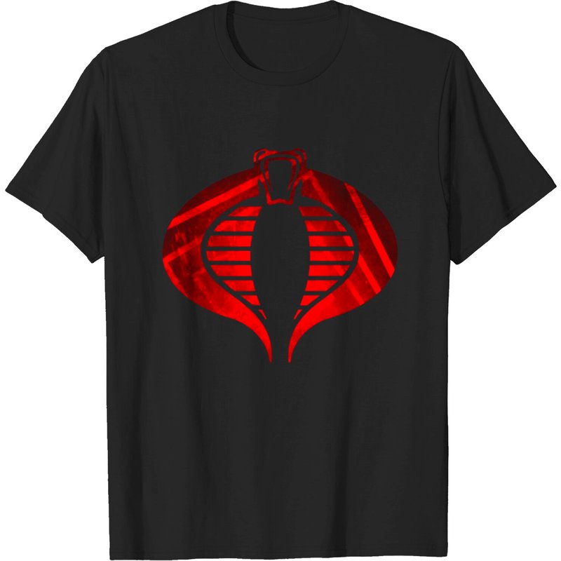 Rise The Cobra - Gi Joe T-shirt Noir pour Hommes — T-shirts pour hommes