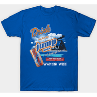T-shirt Distressed Drink Jump Orange Soda pour Hommes - Joe Vs The Volcano