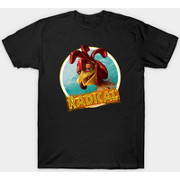 Surfing Chicken Joe Radical Quote Men's T-Shirt