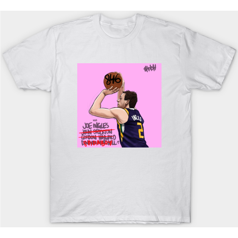 T-shirt Noir pour Homme Joe Ingles — T-shirts pour hommes