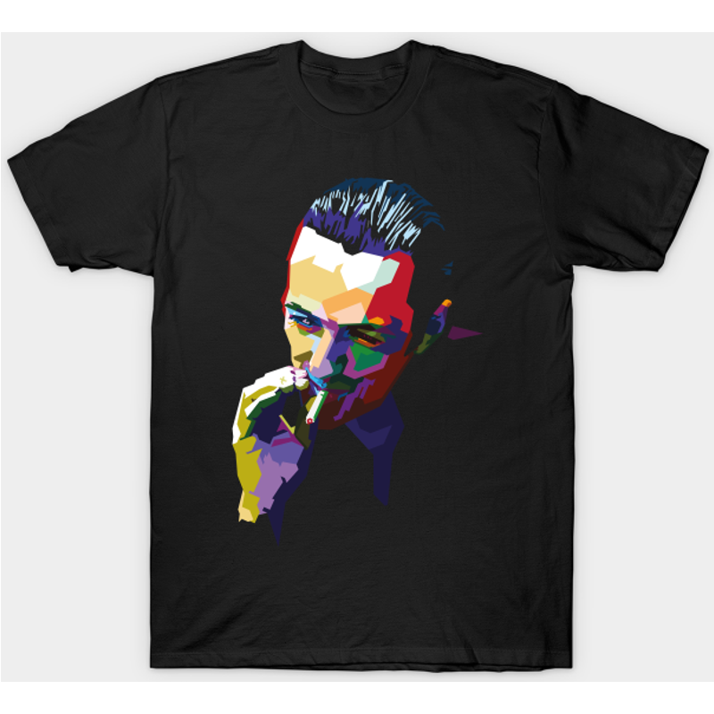 T-shirt pour hommes Joe Strummer en bleu royal — T-shirts pour hommes