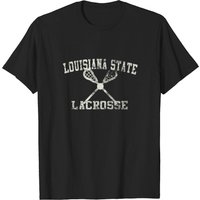T-shirt pour hommes Vintage Louisiana State Lacrosse