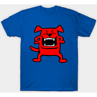 Wild Dog Men's T-Shirt in Royal Blue — Mens T Shirts