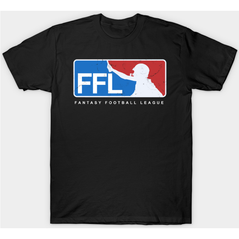 T-shirt Logo de Football Fantaisie pour Hommes - Noir — T-shirts pour hommes