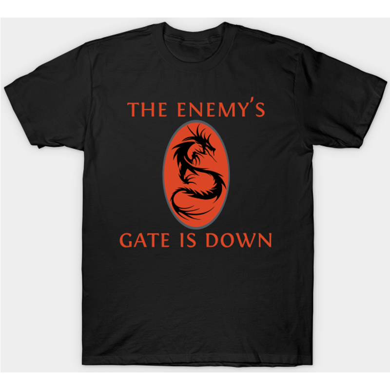The Enemy's Gate Is Down - Enders Game T-shirt pour hommes — T-shirts pour hommes