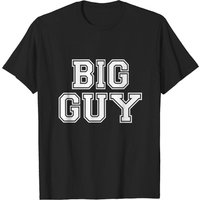 Big Guy Men's T-Shirt in Black
