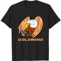 Goldwing Big Eagle T-Shirt for Men - Black