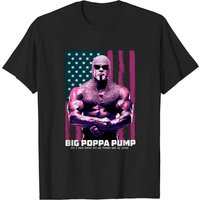 T-shirt Patriotic Pump Big Poppa Pump Scott Steiner pour hommes — T-shirts pour hommes