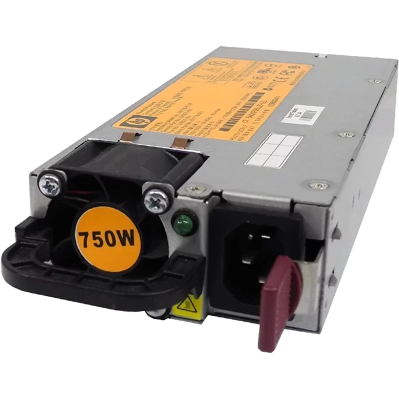 HP 512327-B21 750W Hot-Plug Redundant Power Supply for ProLiant Servers — Power Supplies