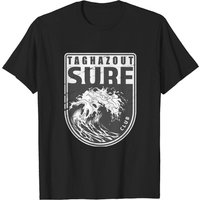 T-shirt pour hommes avec emblème du Taghazout Surf Club du Maroc
