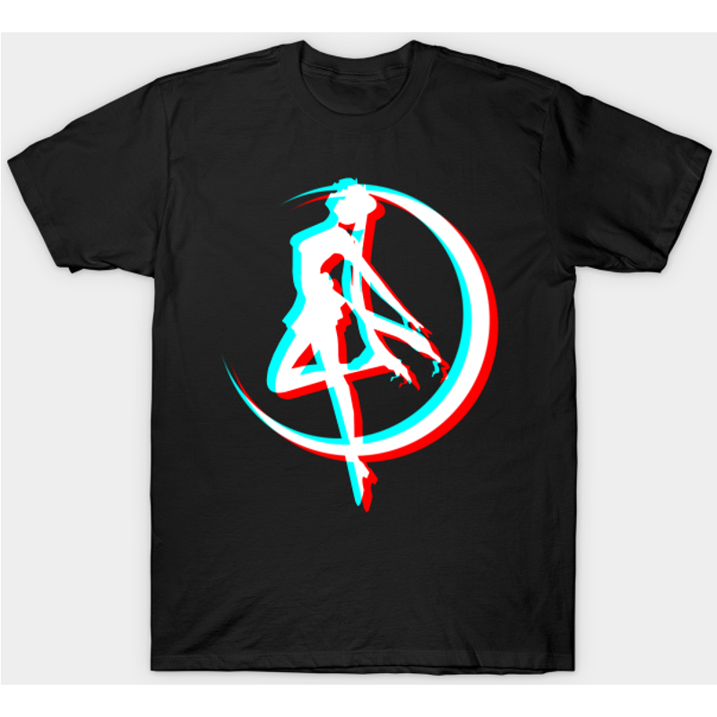 T-shirt pour hommes avec emblème Sailor Moon — T-shirts pour hommes