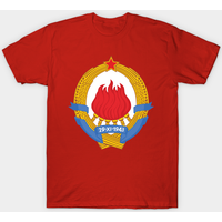 T-shirt pour hommes avec emblème de la Yougoslavie Tito — T-shirts pour hommes