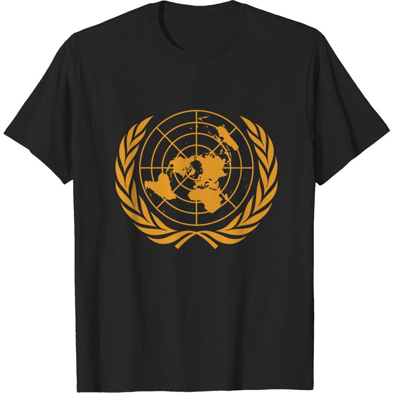 T-shirt pour hommes avec l'emblème des Nations Unies