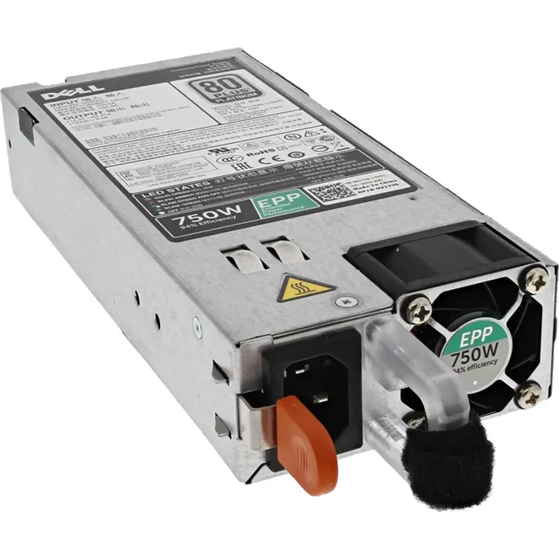 Dell 0KNHJV 750-Watt 100-240V AC Power Supply for PowerEdge Servers — Power Supplies