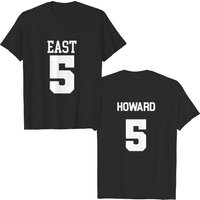 Vince Howard Jersey Front & Back Print T-Shirt for Men