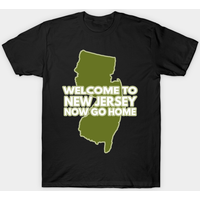 Welcome To New Jersey Moss Green Men's T-Shirt